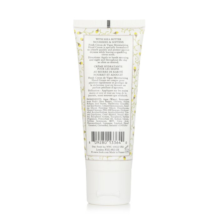 Citron De Vigne Увлажняющий Крем для Рук 30ml/1oz