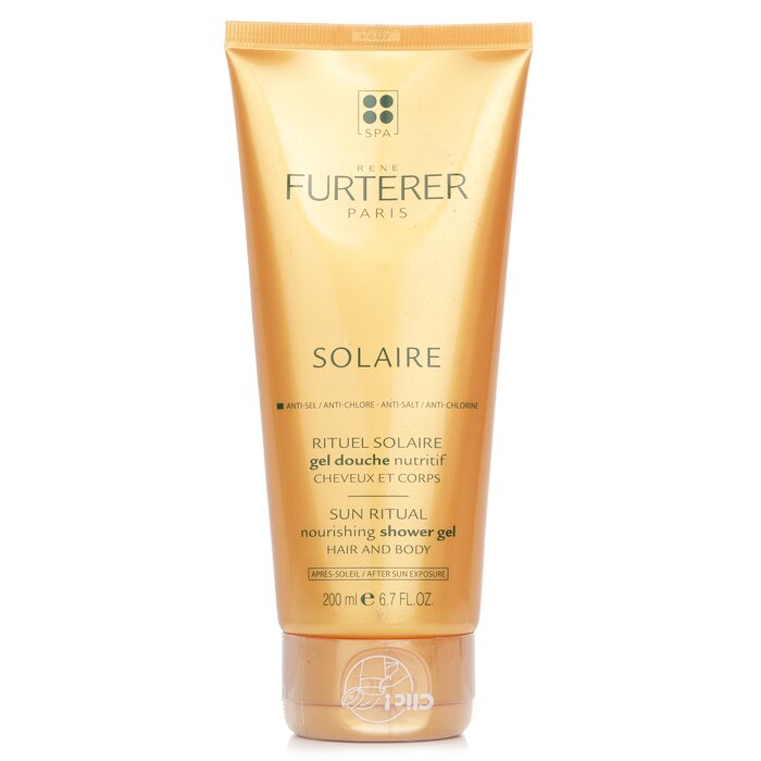 Solaire Питательный Гель для Душа с Воском Жожоба (для Тела и Волос) 200ml/6.76oz