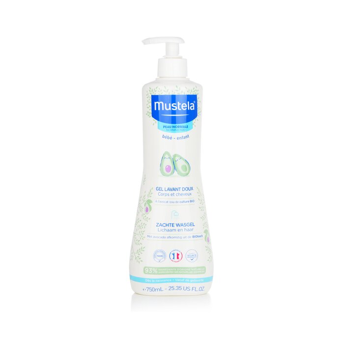 Нежный Очищающий Гель - для Волос и Тела 750ml/25.35oz