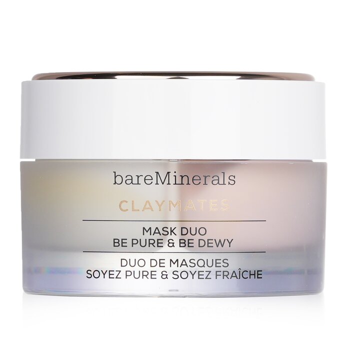 Claymates Be Pure & Be Dewy Маска Дуо 58g/2.04oz