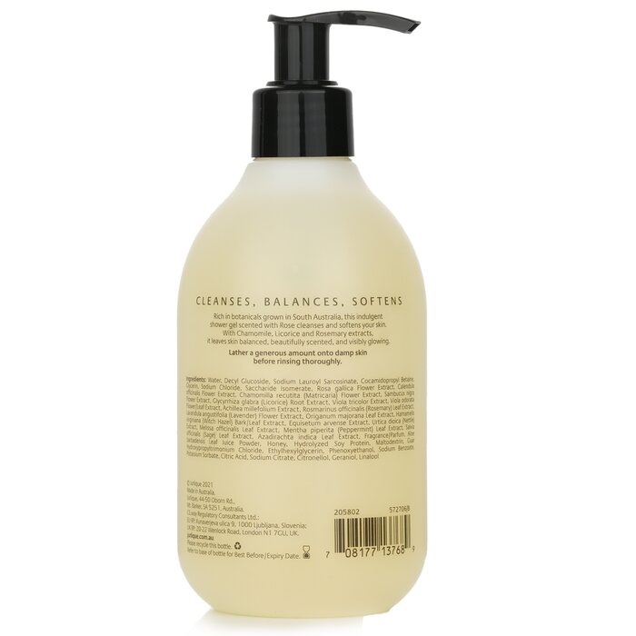 Смягчающий Гель для Душа с Розой 300ml/10.1oz