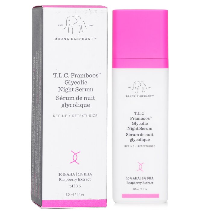 T.L.C. Framboos Glycolic Night Serum 30ml/1oz
