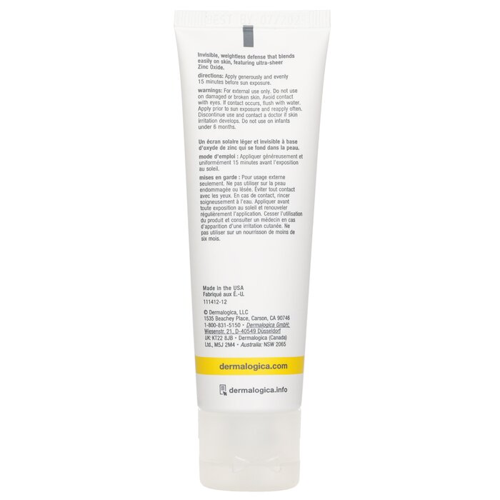 Невидимое Физическое Солнцезащитное Средство SPF 30 50ml/1.7oz