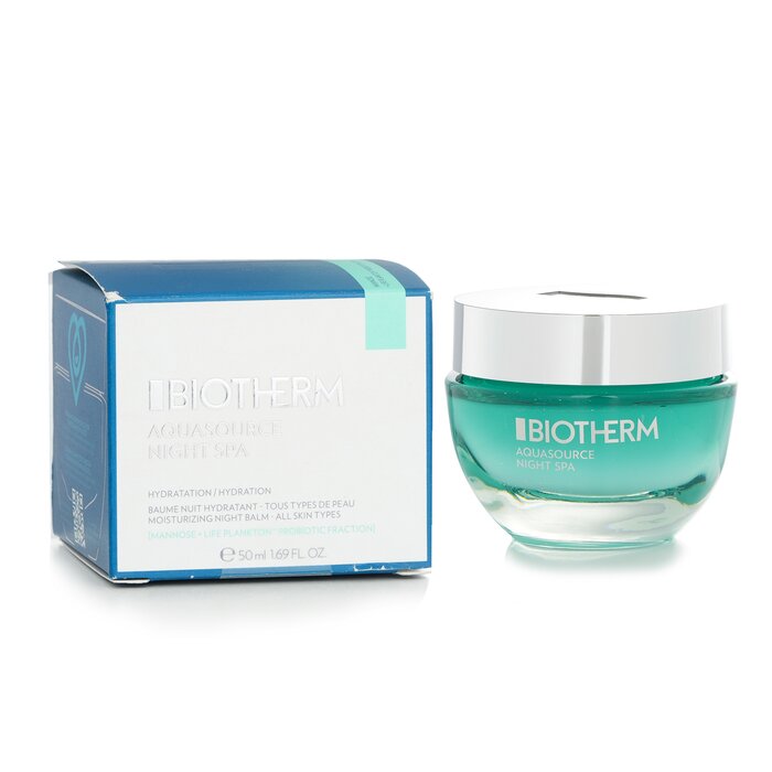 Biotherm Aquasource увлажняющий ночной бальзам с Life Plankton™, 50 мл для всех типов кожи