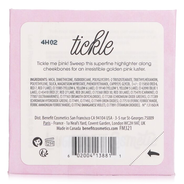 Tickle Golden Pink Highlighter 8g/0.28oz