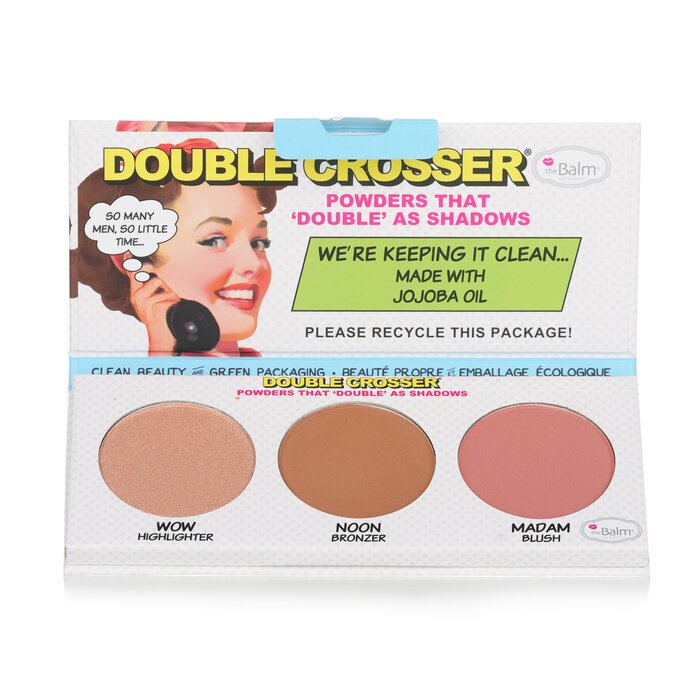 Double Crosser (Highlighter, Bronzer & Blush) 8.5g/0.29oz