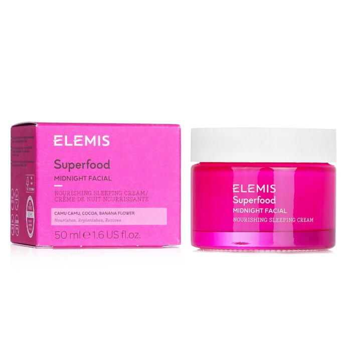 Крем для лица Elemis с пребиотиками и витамином С, ночной увлажняющий, 50 мл