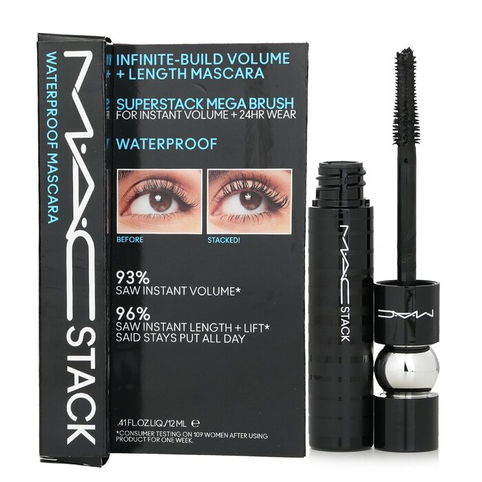 MACStack waterproof mascara 12ml/0.41oz