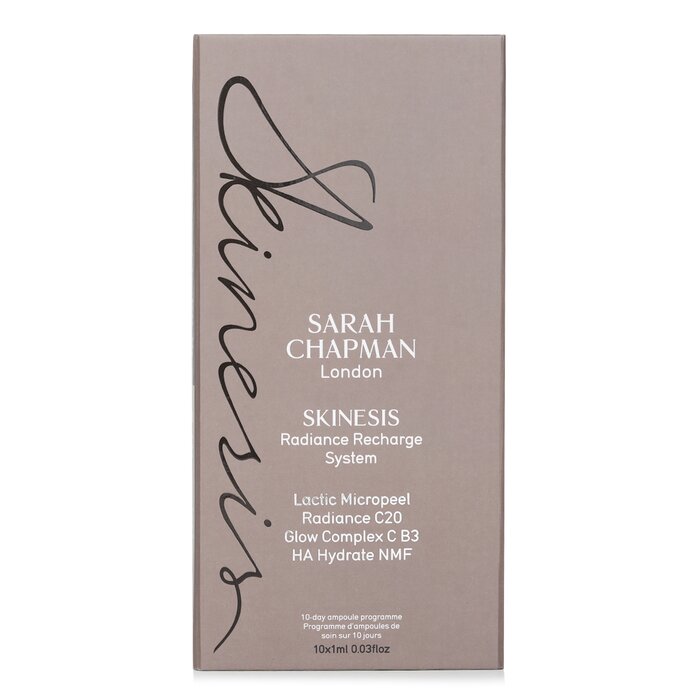 Skinesis Radiance Recharge System 10x1ml/0.03oz