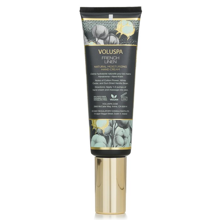 French Linen Hand Cream 50ml/1.7oz