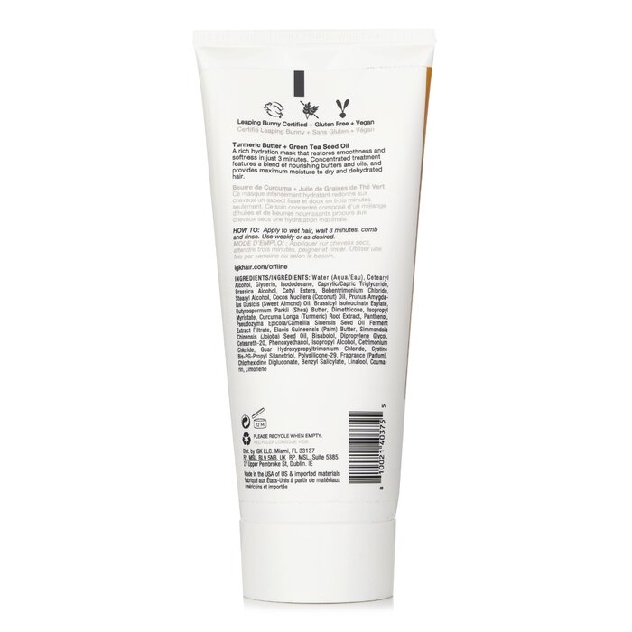 Offline 3-Minute Hydration Hair Mask 198ml/6.7oz