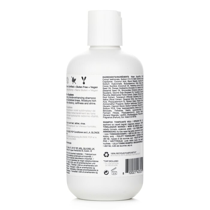 Blonde Pop Purple Toning Shampoo 236ml/8oz