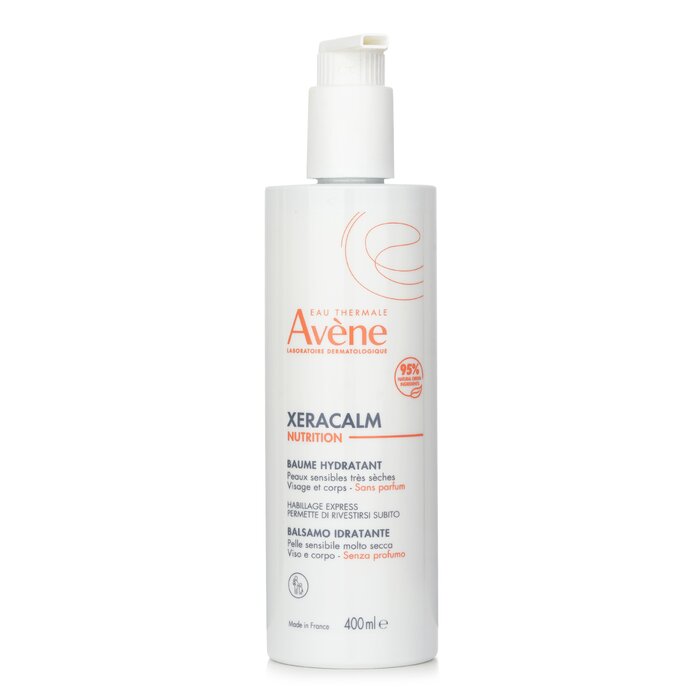 Avene XeraCalm бальзам увлажняющий 400 мл для очень сухой и чувствительной кожи с термальной водой