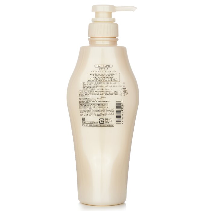 Sublimic Aqua Intensive Shampoo (Damaged Hair) 500ml