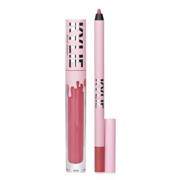 Matte Lip Kit: Matte Liquid Lipstick 3ml + Lip Liner 1.1g 2pcs