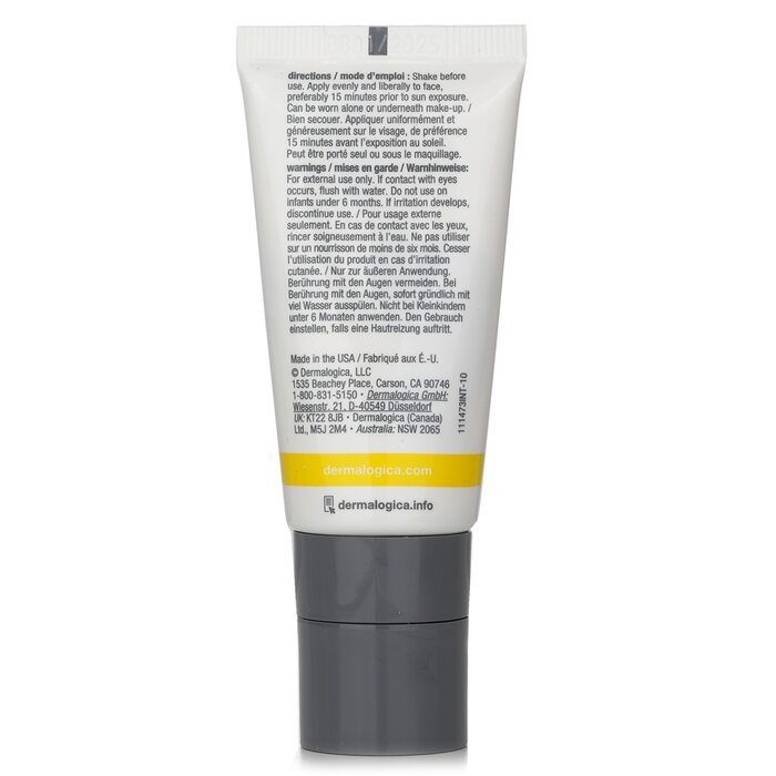 Dermalogica солнцезащитный крем с минеральными фильтрами SPF40 для лица, 30 мл