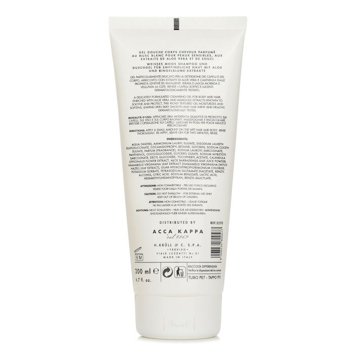 White Moss Shampoo & Shower Gel