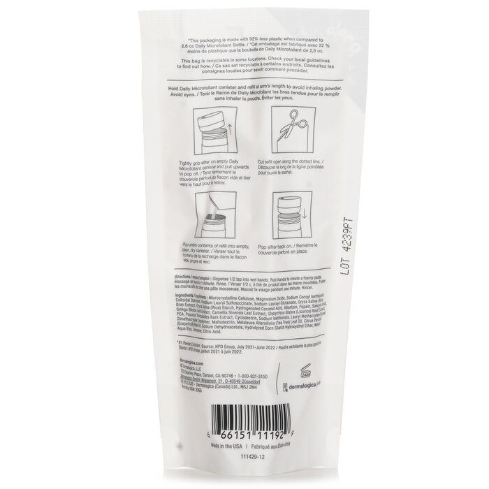Daily Microfoliant - Refill 74g/2.6oz