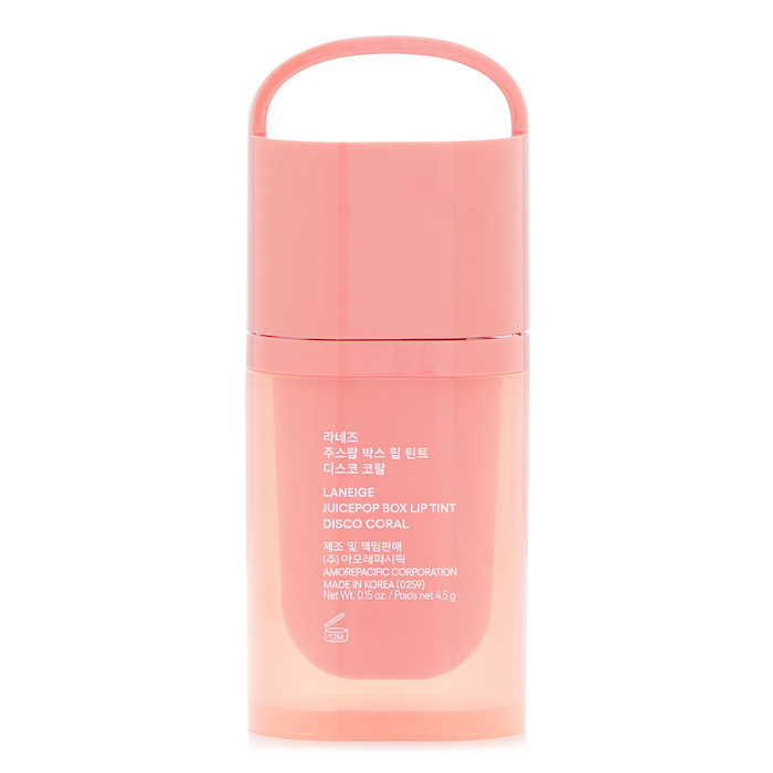 Juicypop Box Lip Tint # Disco Coral