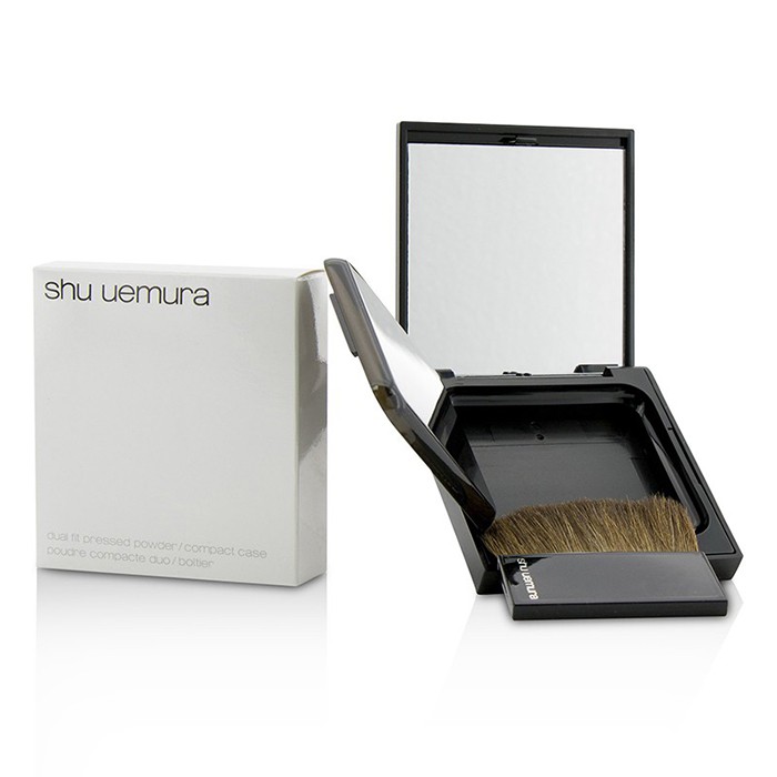 Компакт для пудры Shu Uemura с зеркалом, стильный и практичный, для рефила Dual Fit
