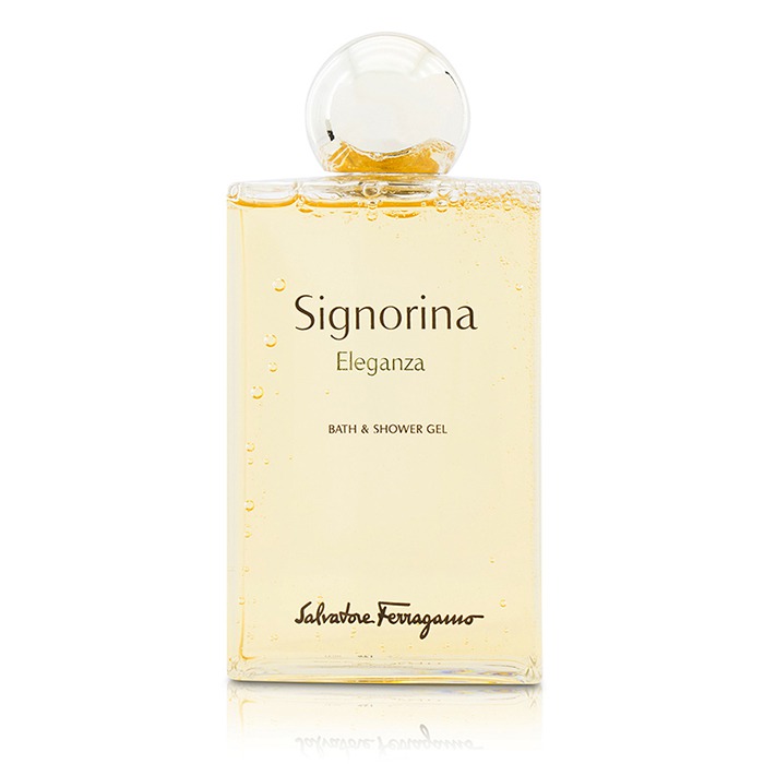 Гель для душа Salvatore Ferragamo Signorina Eleganza с ароматом, для любого типа кожи, 200 мл