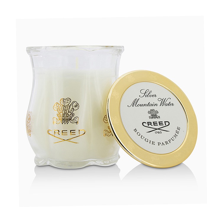 Ароматическая свеча Creed Silver Mountain Water с хлопковым фитилем, 200 г