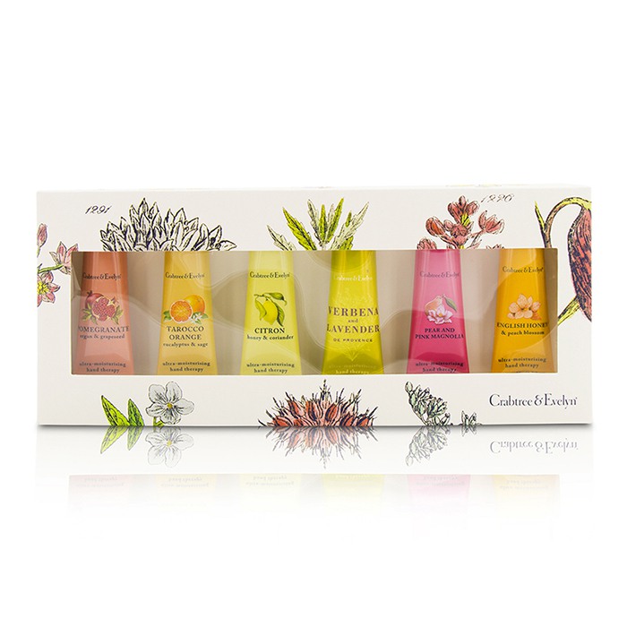 Крем для рук Crabtree & Evelyn Lovely Hands с экстрактами растений, 6x25 г