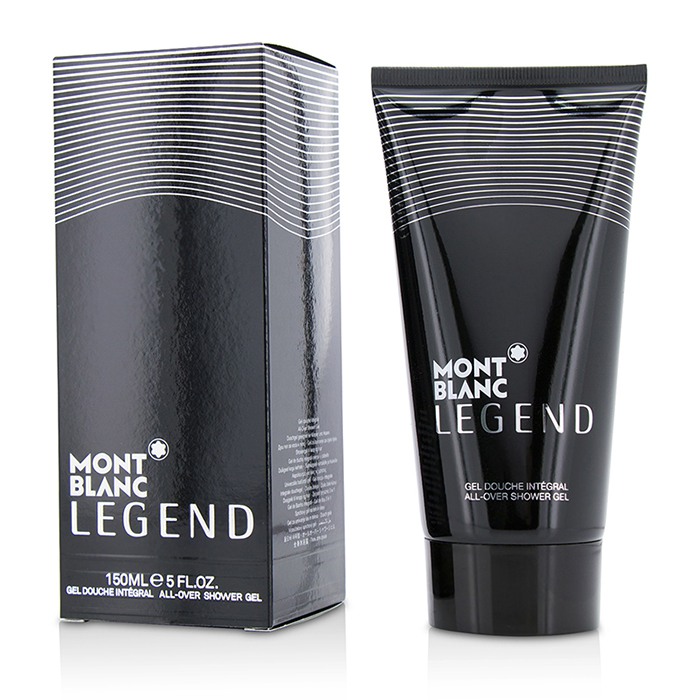 Гель для душа Mont Blanc Legend 150 мл универсальный очищающий для тела и волос с увлажняющим эффектом