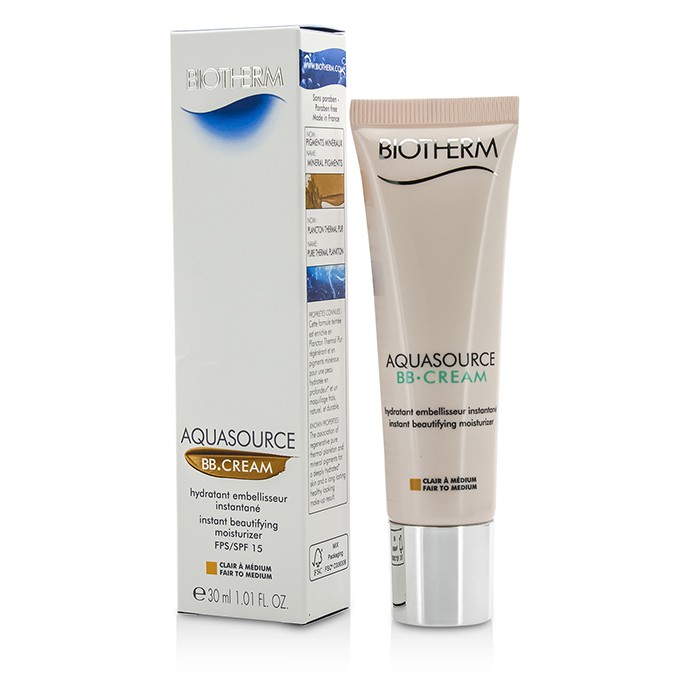 Biotherm Aquasource BB-крем с клеточной водой Life Plankton для лица, легкая текстура, 30 мл