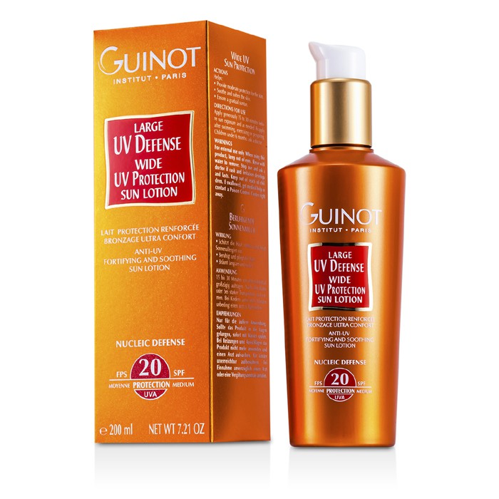 Guinot защитный крем для лица с SPF20, 200 мл - защита от УФ-лучей и уход за кожей