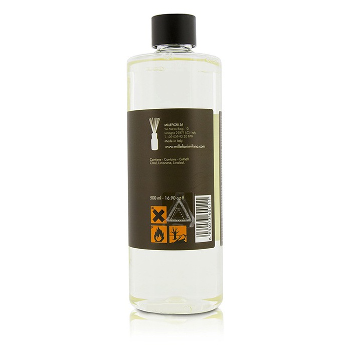 Заправка для диффузора Millefiori Silver Spirit, 500 мл — свежий аромат для дома и офиса