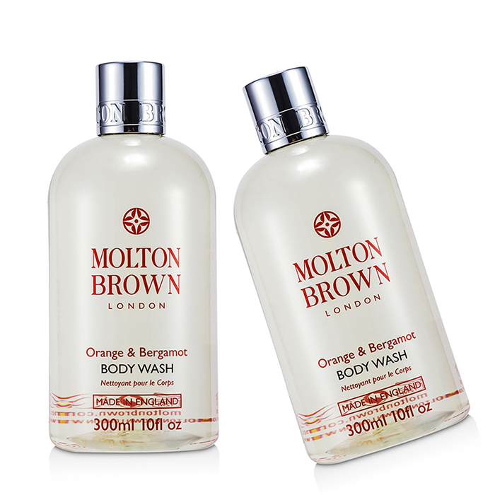Гель для душа с апельсином и бергамотом Molton Brown, 2x300 мл