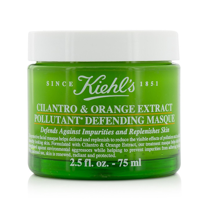 Ночная маска с экстрактом кориандра и апельсина для лица Kiehl's, 75 мл