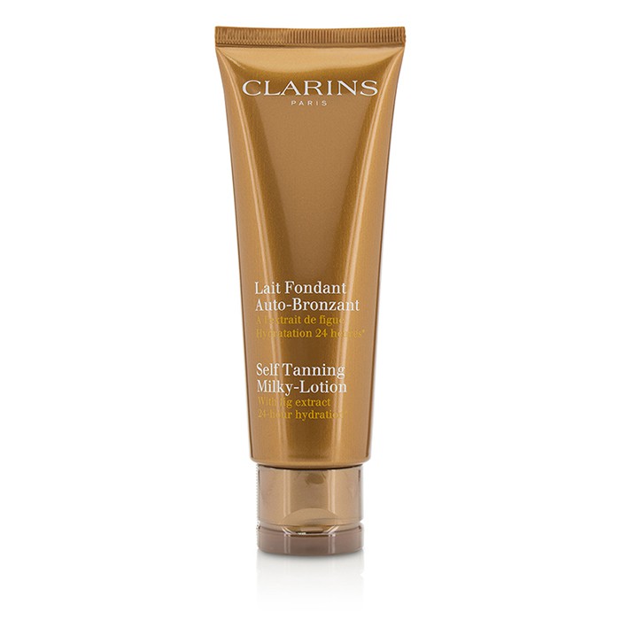 Молочный лосьон для самозагара Clarins с алоэ вера, 125 мл