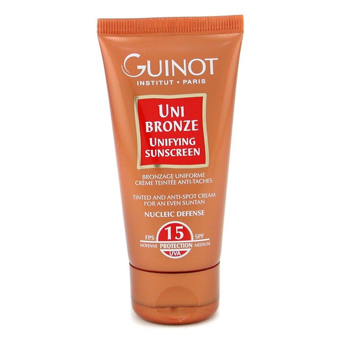 Guinot солнцезащитный крем с красной смородиной SPF 15 для лица и декольте 50 мл
