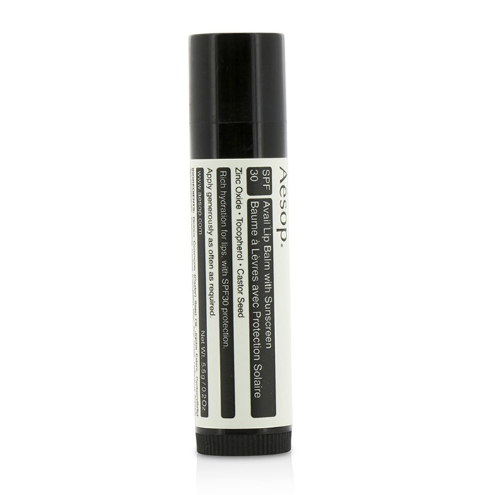Aesop бальзам для губ с SPF 30, 5.5 г — увлажняющий и защитный для чувствительных губ