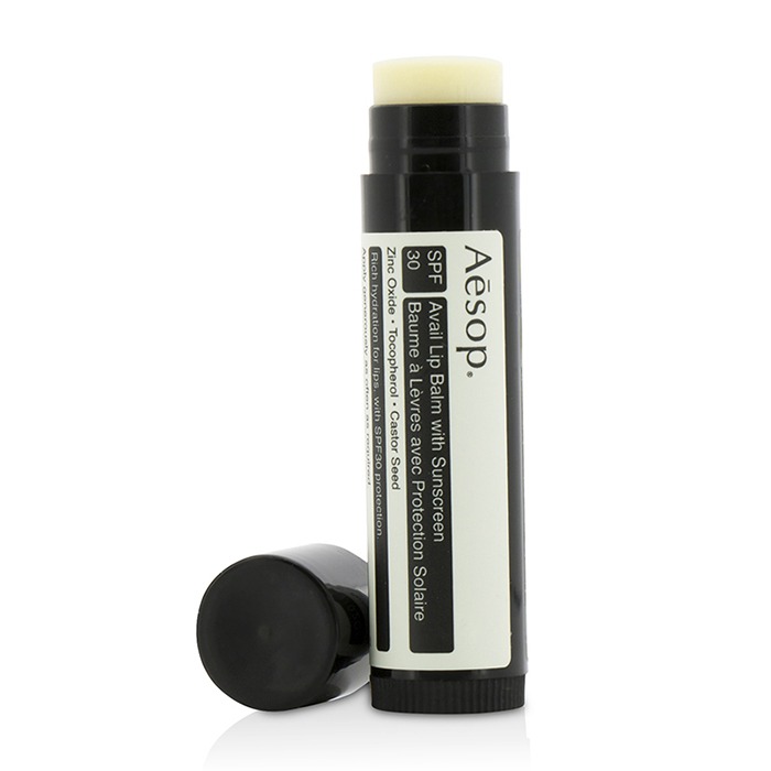 Aesop бальзам для губ с SPF 30, 5.5 г — увлажняющий и защитный для чувствительных губ