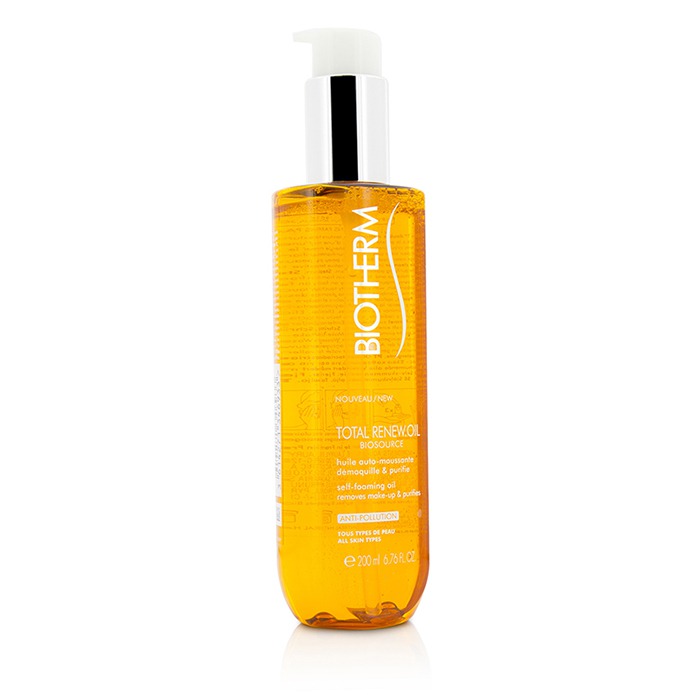 Очищающее масло Biotherm Biosource с Life Plankton для всех типов кожи, 200 мл