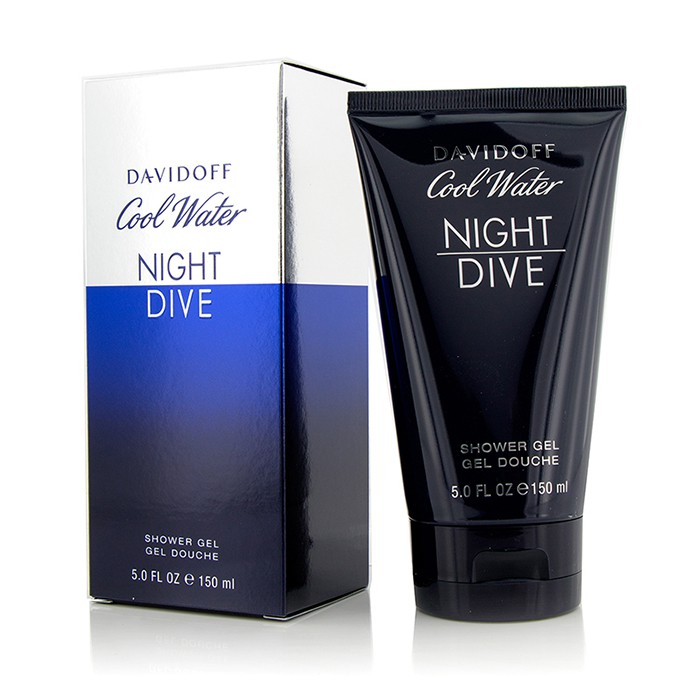 Гель для душа Davidoff Cool Water Night Dive с увлажняющим эффектом, 150 мл
