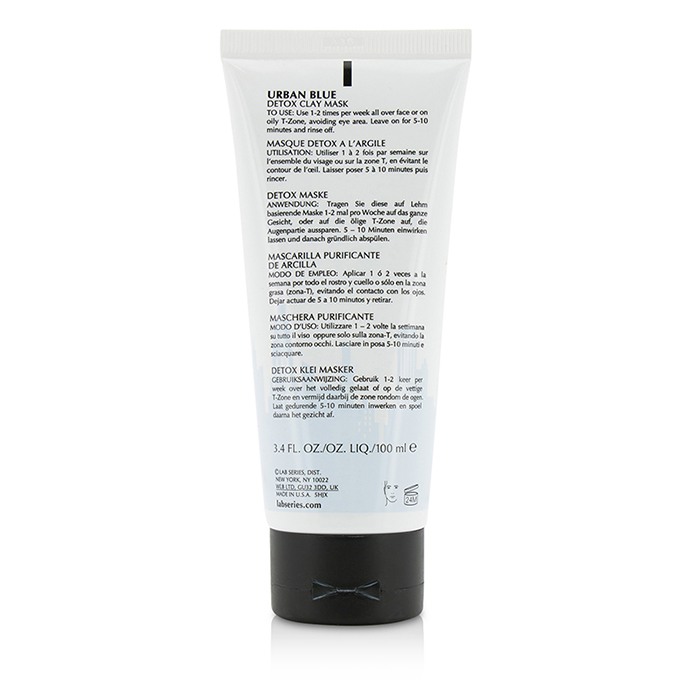 Глеяная маска для лица Lab Series Urban Blue с детоксэффектом, 100 мл