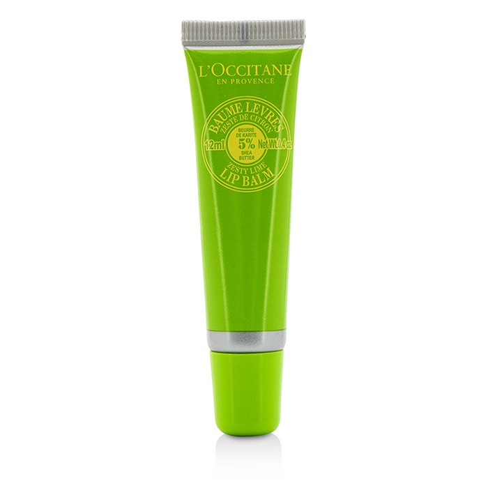 Бальзам для губ L'Occitane с маслом ши и лаймом, 12 мл