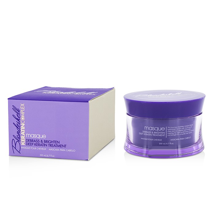 маска для волос Keratin Complex с маслом сладкого миндаля и ши для блондинок 200 мл