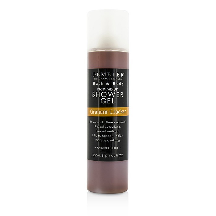 Brand: DemeterOld Name: Graham Cracker Shower GelSize: 250ml/8.4ozDescription: Погрузитесь в атмосферу уюта и наслаждения с гелем для душа от Demeter. Этот шелковистый продукт с чуть заметным ароматом подарит вам истинное удовольствие во время водных проц