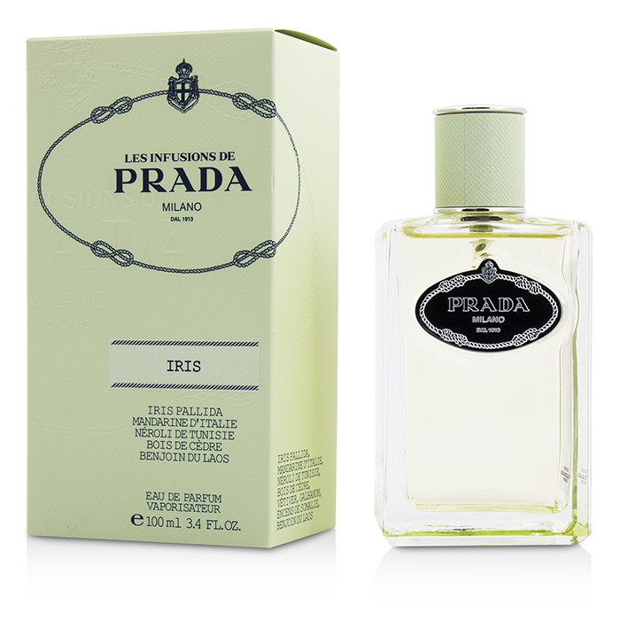 Prada Les Infusions D'Iris парфюм для женщин с нотами ириса и мандарина 100 мл