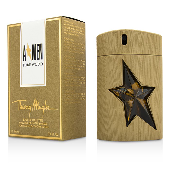 Thierry Mugler A*Men Pure Wood туалетная вода 100 мл — восточно-деревянный аромат с нотами дуба и кофе