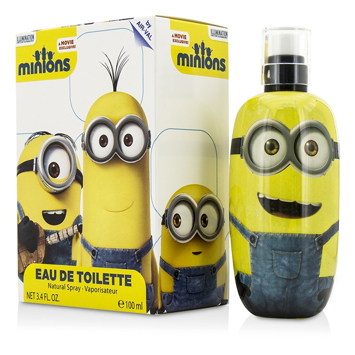 Minions туалетная вода для детей с цитрусовыми нотами, 100 мл