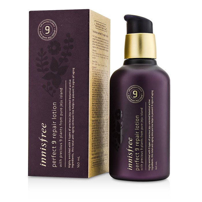 Лосьон для лица Innisfree с комплексом Jeju elixir, 160 мл — антивозрастной уход против девяти признаков старения.