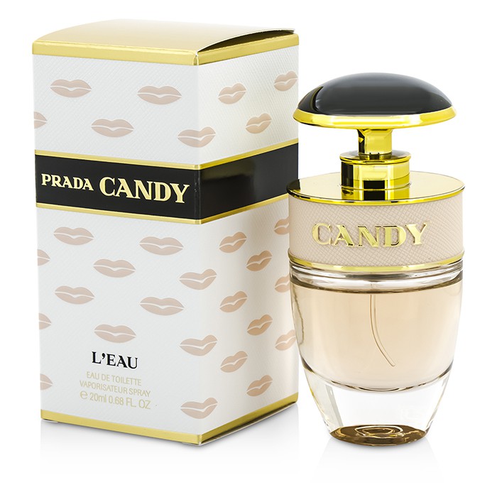 Prada Candy Kiss L'Eau туалетная вода 20 мл — цитрусово-восточный аромат для женщин