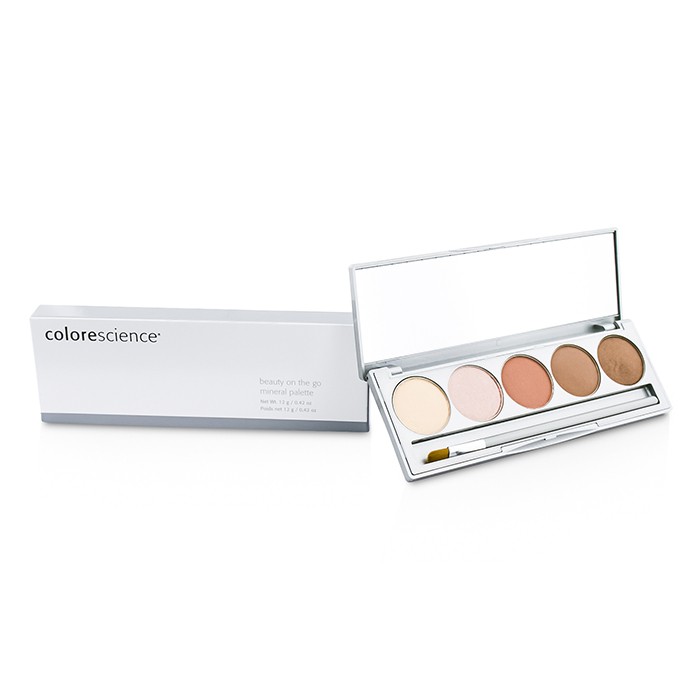 Палитра минеральная для макияжа лица Colorescience, 12 г