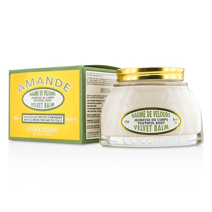 Бальзам для тела L'Occitane с миндальным экстрактом, 200 мл — для упругой и сияющей кожи